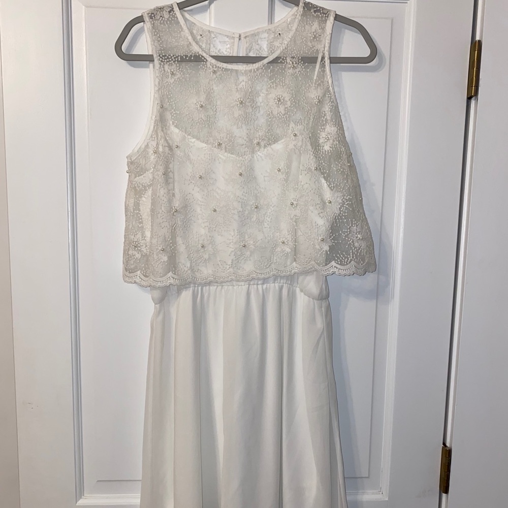 Francesca white dress